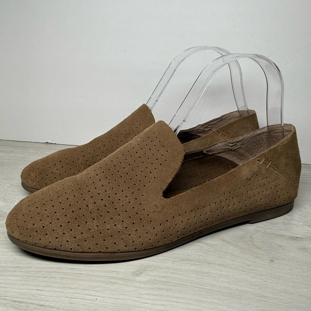 Lucky Brand Caldyn Suede Loafers Size 7M